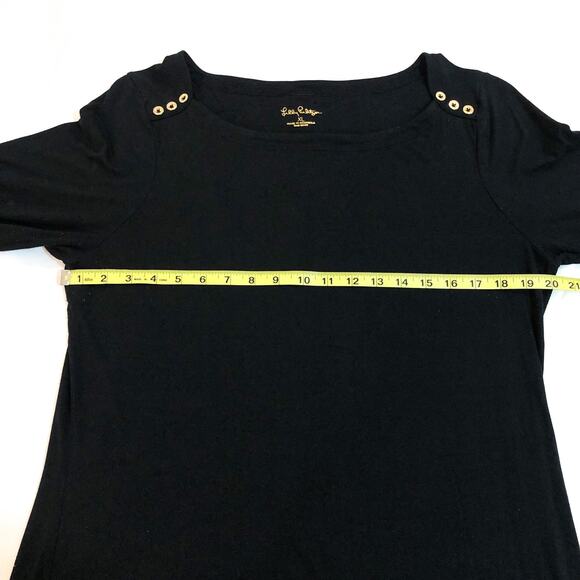 Lilly Pulitzer UPF 50+ Black Sophie Dress - Picture 9 of 11